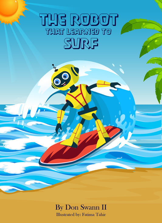 The Robot That Learned To Surf! - A New Picture Book Teaching Kids About Allergies, Inclusion, and Problem-Solving