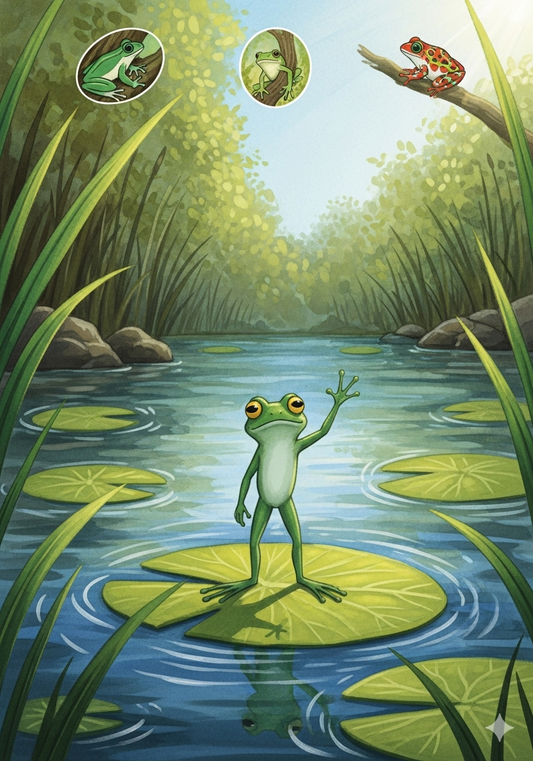 When a Frog is a Frog and a Toad is a Toad